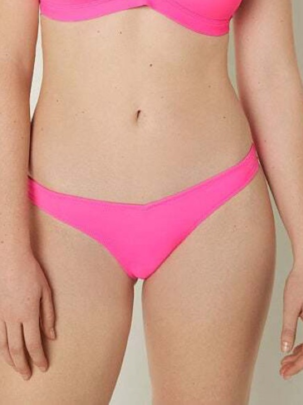 PINK Victoria's Secret Neon Pink bikini bottom